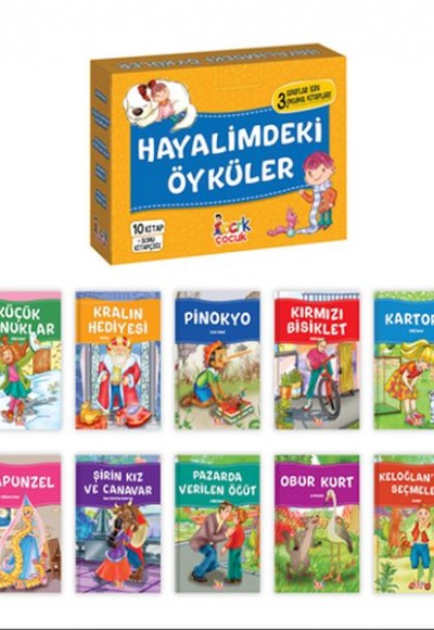 Hayalimdeki Öyküler– (10 Kitap+Soru Kitapçığı)