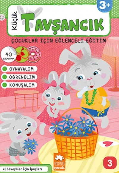 Küçük Tavşancık Serisi 3 - Küçük Tavşancık - Çocuklar İçin Eğlenceli Eğitim