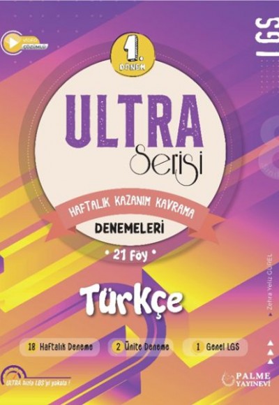 Palme Ultra Serisi Lgs 1.Dönem Türkçe Denemeleri