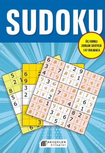 Sudoku – Üç Farklı Zorluk Seviyesi 147 Bulmaca