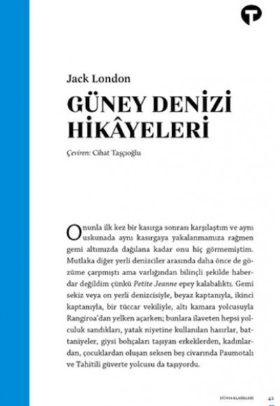 Güney Denizi Hikâyeleri Güney Denizi Hikâyeleri