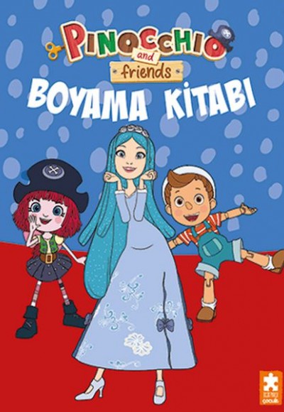 Pinocchio and Friends - Boyama Kitabı 2