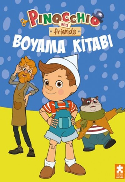 Pinocchio and Friends - Boyama Kitabı 3