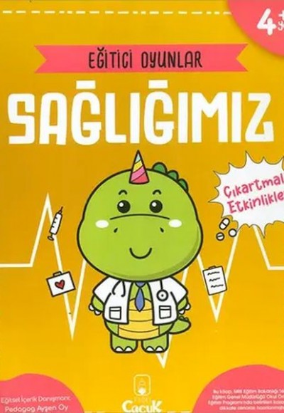 Eğitici Oyunlar - Sağlığımız (Çıkartmalı)