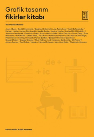 Grafik Tasarım Fikirler Kitabı - 40 Ustadan İlhamlar