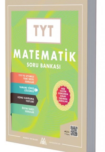 Marsis Yayınları TYT Matematik Soru Bankası Video Çözümlü
