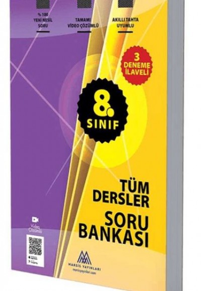 Marsis Yayınları 8. Sınıf Tüm Dersler Soru Bankası