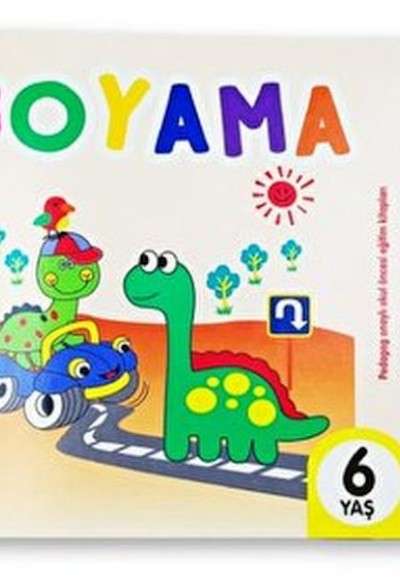 Kodlamalı Boyama Kitabı - 6 Yaş