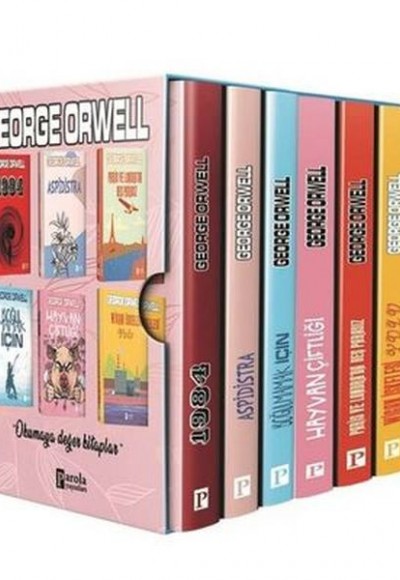 George Orwell Kitapları Seti (6 Kitap Takım)