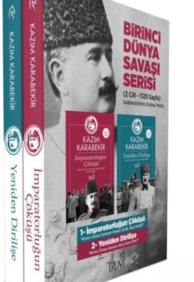 Birinci Dünya Savaşı Serisi Seti (2 Cilt - Kutusuz) - Sadeleştirilmiş Orijinal Metin