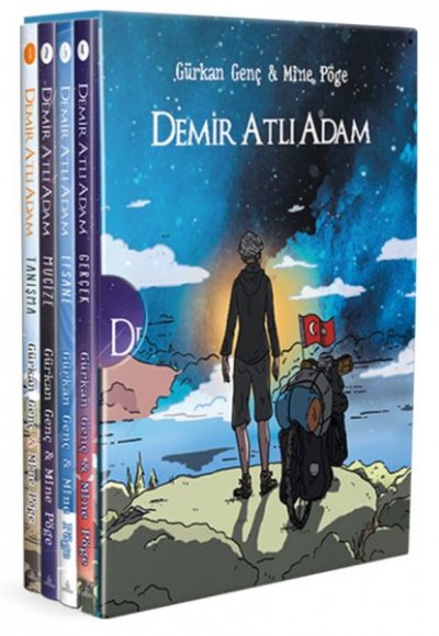 Demir Atlı Adam Ciltli Set - 4 Kitap Takım