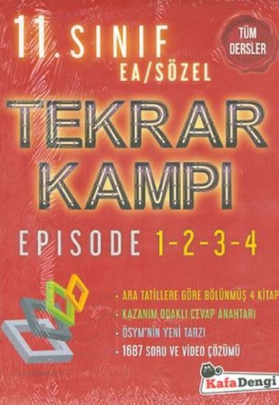 Kafa Dengi 11.Sınıf Tüm Dersler Tekrar Kampı (Sözel)