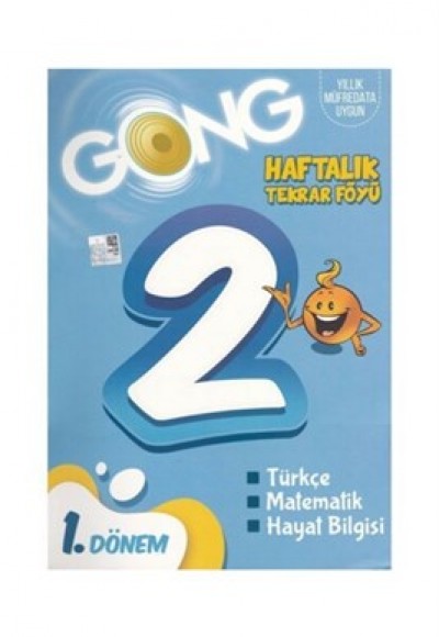 Gong 2. Sınıf 1. Dönem Haftalık Tekrar Föyü