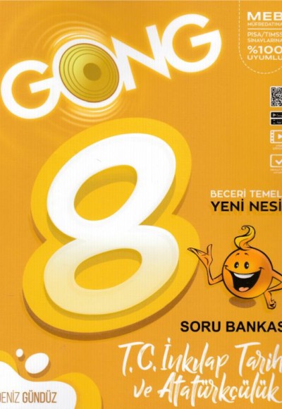 Gong 8. Sınıf T.C. İnkılap Tarihi ve Atatürkçülük Beceri Temelli Yeni Nesil Soru Bankası