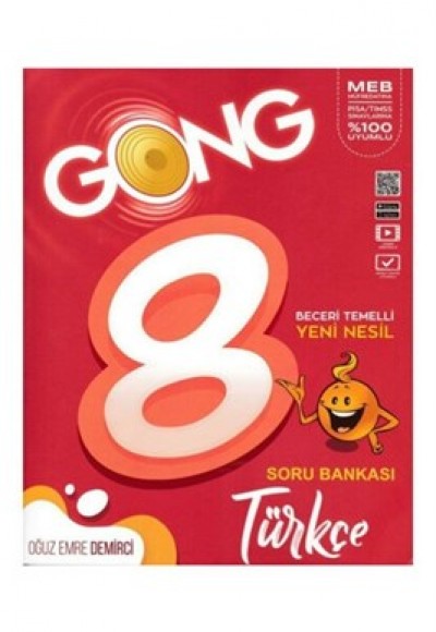 Gong 8. Sınıf Türkçe Beceri Temelli Yeni Nesil Soru Bankası