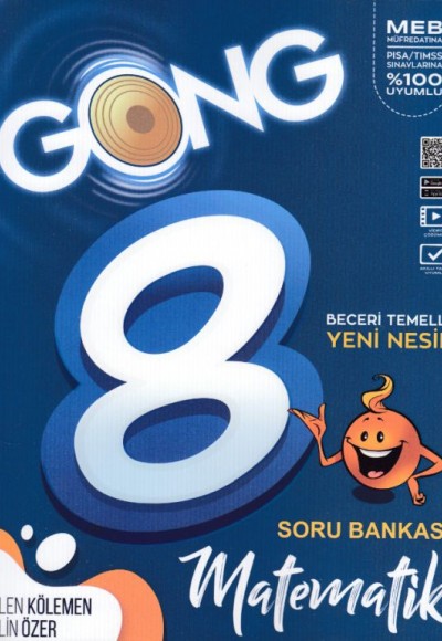 Gong 8. Sınıf Matematik Beceri Temelli Yeni Nesil Soru Bankası