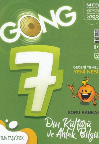 Gong 7. Sınıf Din Kültürü ve Ahlak Bilgisi Beceri Temelli Yeni Nesil Soru Bankası