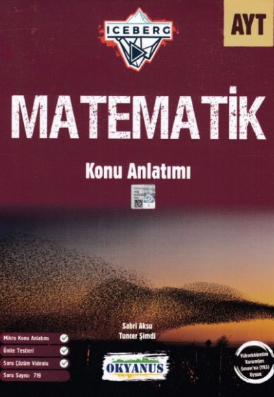 Okyanus AYT Iceberg Matematik Konu Anlatımı (Yeni)