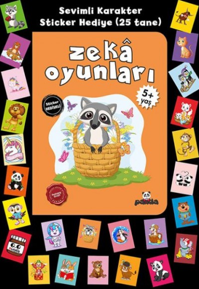 Stickerlı 5+ Yaş Zekâ Oyunları