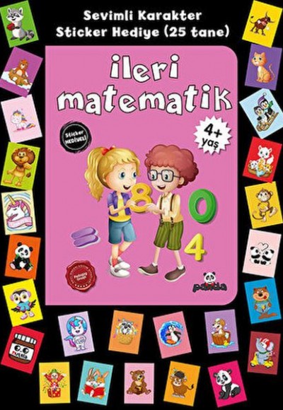 Stickerlı 4+ Yaş İleri Matematik