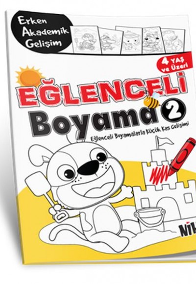 4 Yaş ve Üzeri Eğlenceli Boyama 2