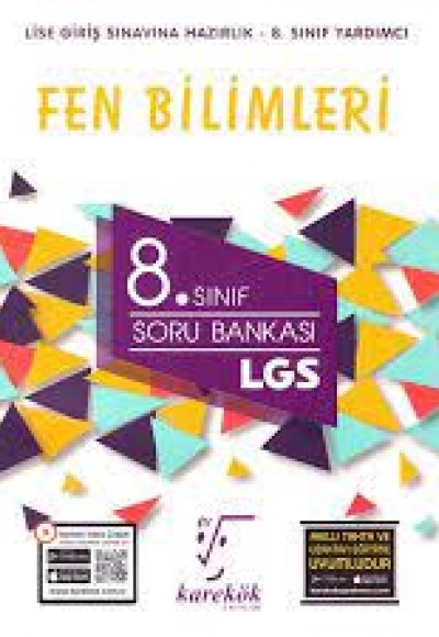 Karekök 8. Sınıf LGS Fen Bilimleri Soru Bankası (Yeni)