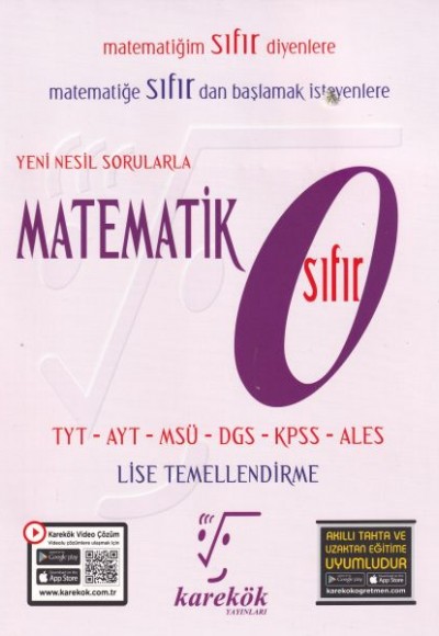 Karekök Yeni Nesil Sorularla Matematik Sıfır