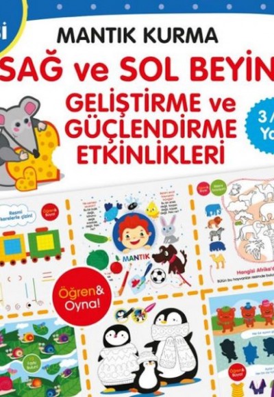 Sağ-Sol Beyin Geliştirme ve Güçlendirme Etkinlikleri - Mantık Kurma