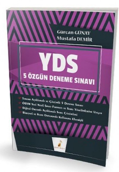 Pelikan YDS 5 Özgün Deneme Sınavı Çözümlü(Yeni)