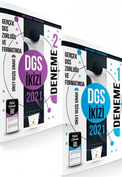 Pelikan 2021 DGS İkizi 2 Özgün Deneme Sınavı Dijital Çözümlü