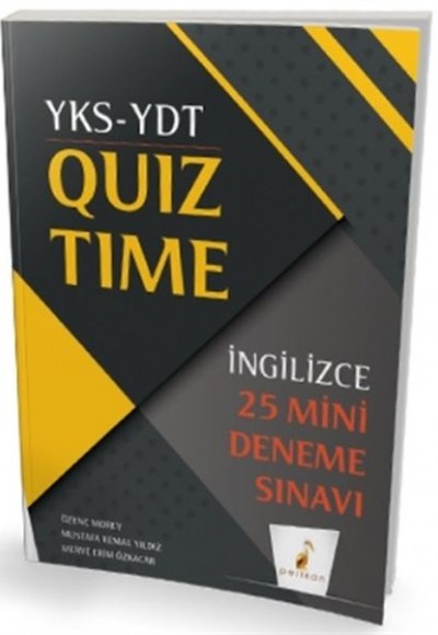 Pelikan YKS-YDT İngilizce Quiz Time 25 Mini Deneme Sınavı