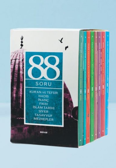 88 Soru Serisi - 8 Kitap Bez Çantalı