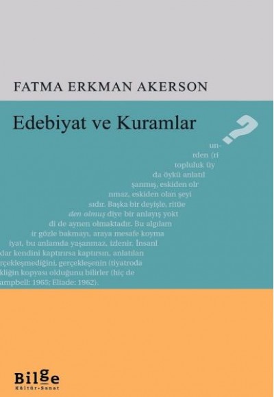 Edebiyat ve Kuramlar