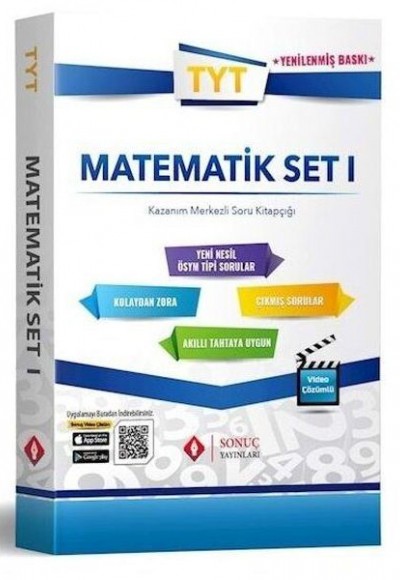 Sonuç TYT Matematik Set I Kazanım Merkezli Soru Kitapçığı (Yeni)