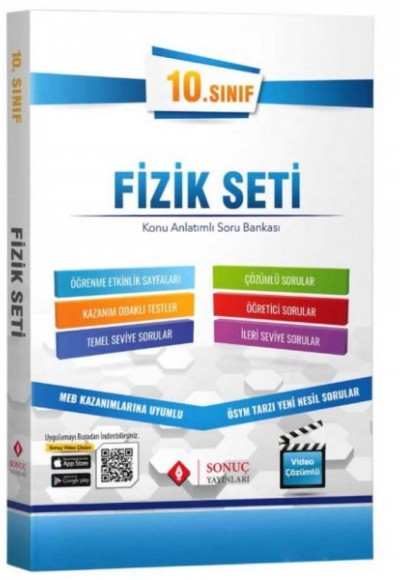 Sonuç 2022 10.Sınıf Fizik Modüler Set