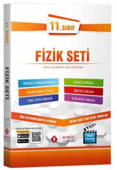 Sonuç 2022 11.Sınıf Fizik Modüler Set