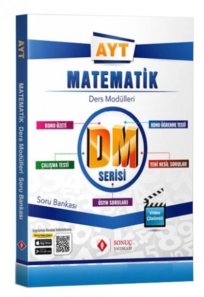 Sonuç YKS AYT Matematik DM Ders Modülleri Soru Bankası