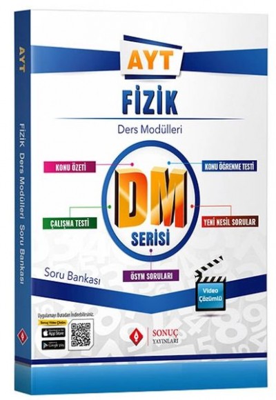 Sonuç YKS AYT Fizik DM Ders Modülleri Soru Bankası