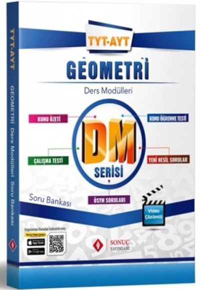 Sonuç TYT AYT Geometri DM Ders Modülleri Soru Bankası
