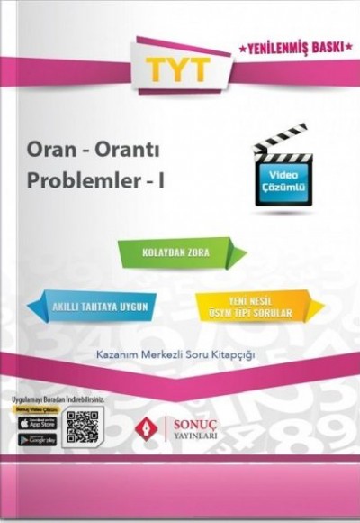 Sonuç 2022 TYT Oran Orantı Problemler 1