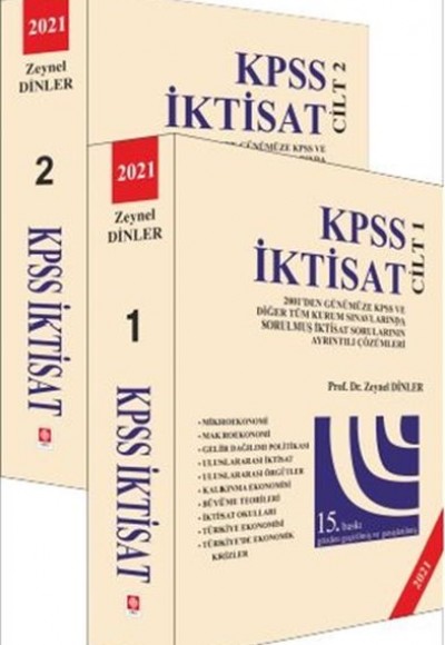 2021 KPSS İktisat (2 Cilt Takım)