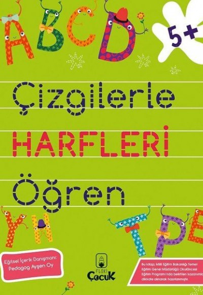 Çizgilerle Harfleri Öğren - 5+ Yaş