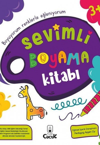 Sevimli Boyama Kitabı 3+ Yaş