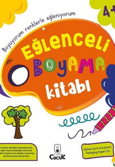 Eğlenceli Boyama Kitabı +4 Yaş