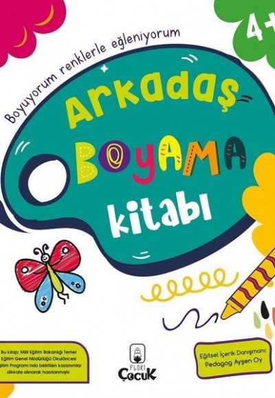 Arkadaş Boyama Kitabı - 4+ Yaş