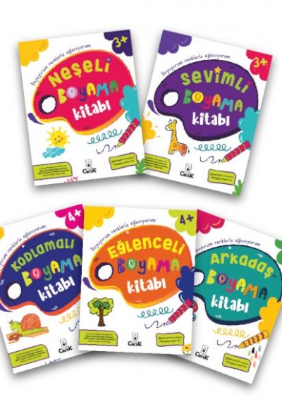 Boyama Kitabı Serisi (5 Kitap)