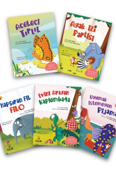 Eğlenceli Hikâyelerle Kazanımlar Serisi (5 Kitap)