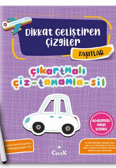 Dikkat Geliştiren Çizgiler – Taşıtlar