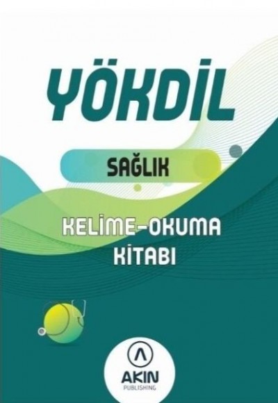 Akın Publishing YÖKDİL Sağlık Kelime - Okuma Kitabı Akın Publishing