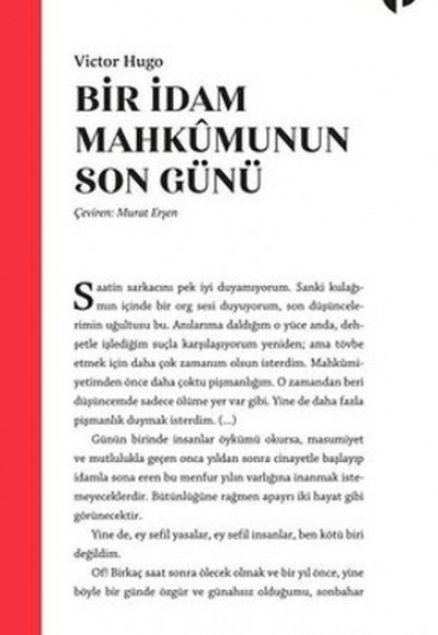 Bir İdam Mahkumunun Son Günü